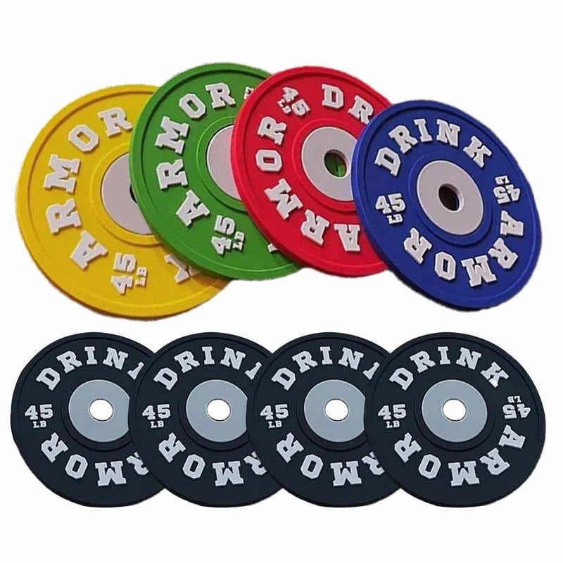 4pcs Silicone Drink Coaster Gym Weight Plate Coaster Table Coasters For Kitchen Table  Free Food Grade Round Mug Coasters