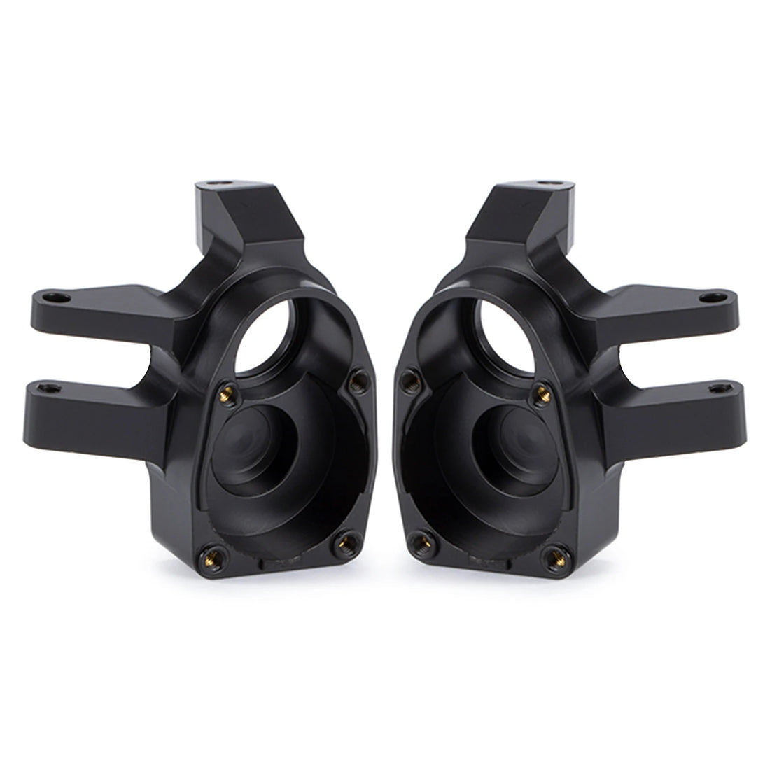 HooCrawler Brass Weight Steering Knuckles Portal Cover Plates 280g for 1/10 RC Crawler Axial Capra 1.9UTB SCX10 III F9 Axle