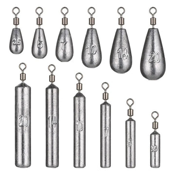 5pcs/lot 3.5g 5g 7g 10g 14g 20g Fishing Weight Sinker Water Drop Weights Carp Fishing Baits Sinker Fishing Tackle Accessories